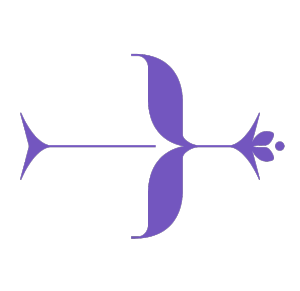 logo LesFleurs violet